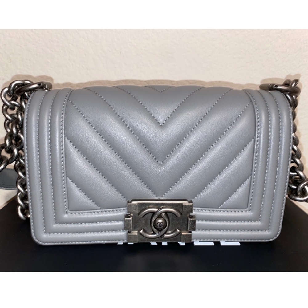 RARE CHANEL LE BOY BAG - Picture 3 of 16